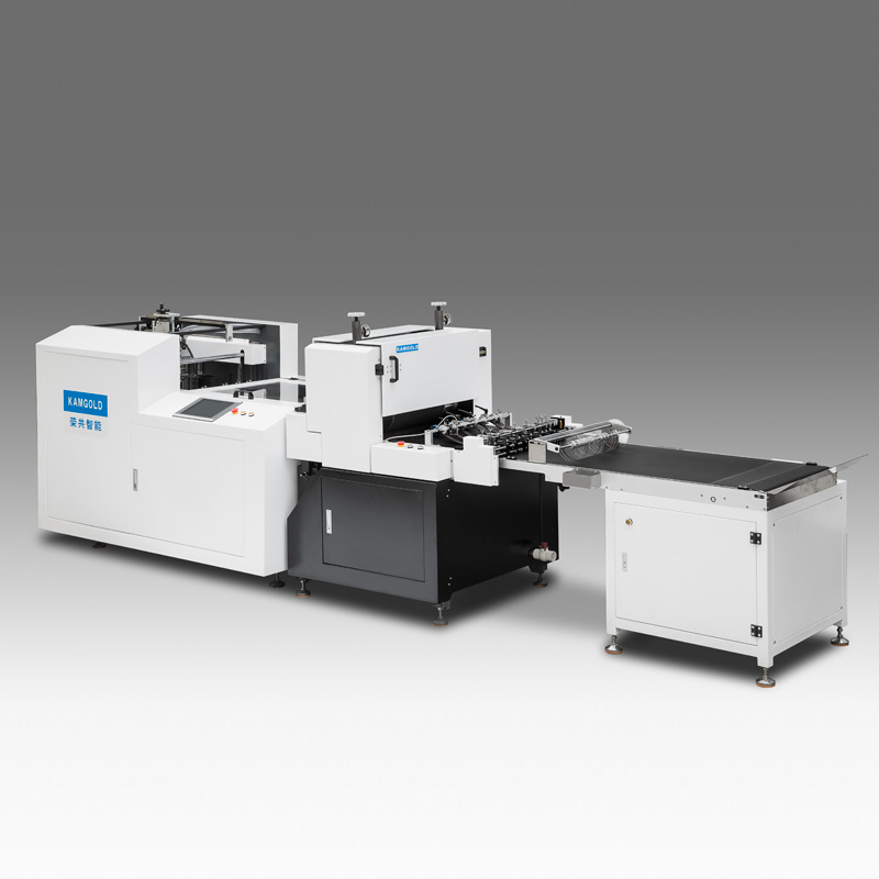 FG-620 Máquina de corte rotativa automática com descarga de resíduos